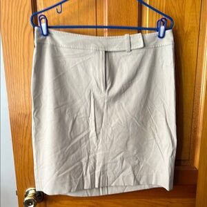 #83 - Jones New York Tan Pencil Skirt Knee-Length Work